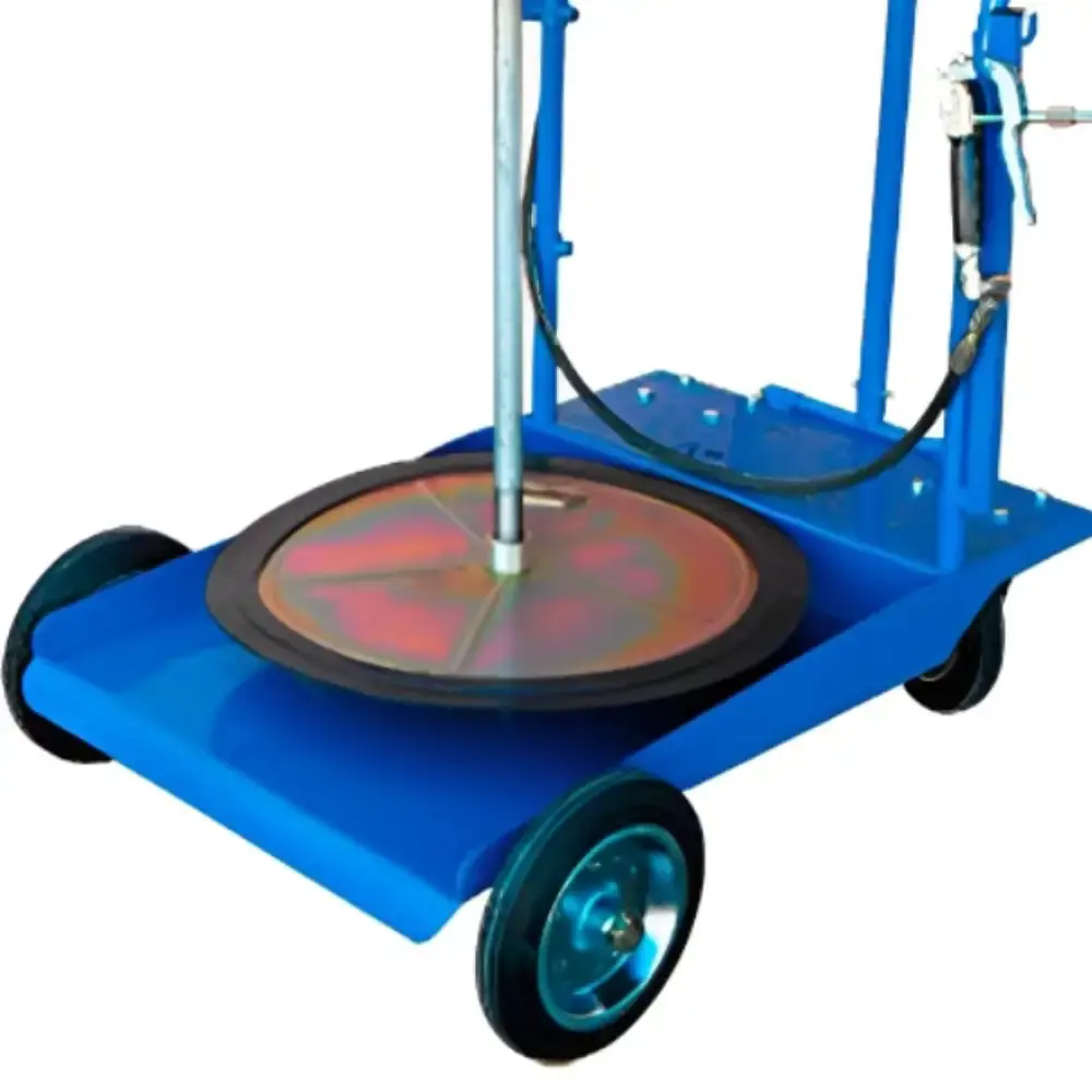 Kit unidade móvel para graxa pneumática 200KG 8888 Bremen — fotografia 4