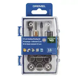 Kit para emerilhar lixar para mini retifica 18 peças EZ727 Dremel — fotografia 2