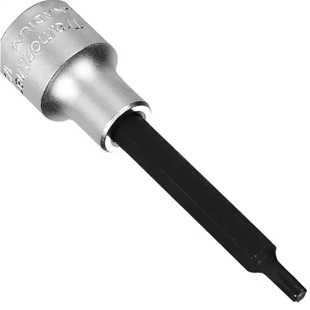 Soquete torx ponta trafix longa T25 1/2 pol Tramontina — fotografia de referência