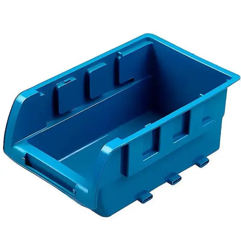 Caixa plástica N°3 azul porta componentes prática kit com 10 peças 3A Marcon — fotografia de referência