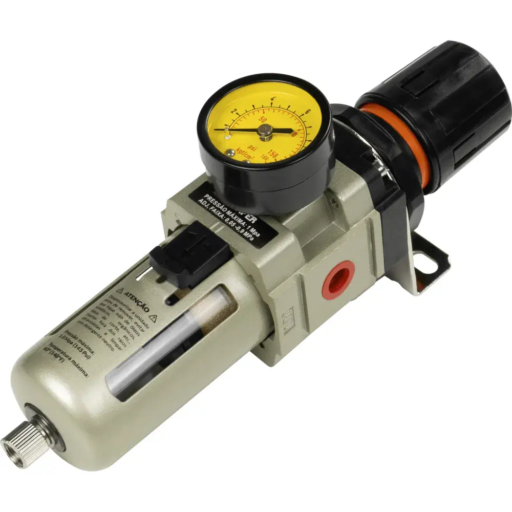 Regulador de pressão 145 lbf/pol 1/4 Bumafer — fotografia 10