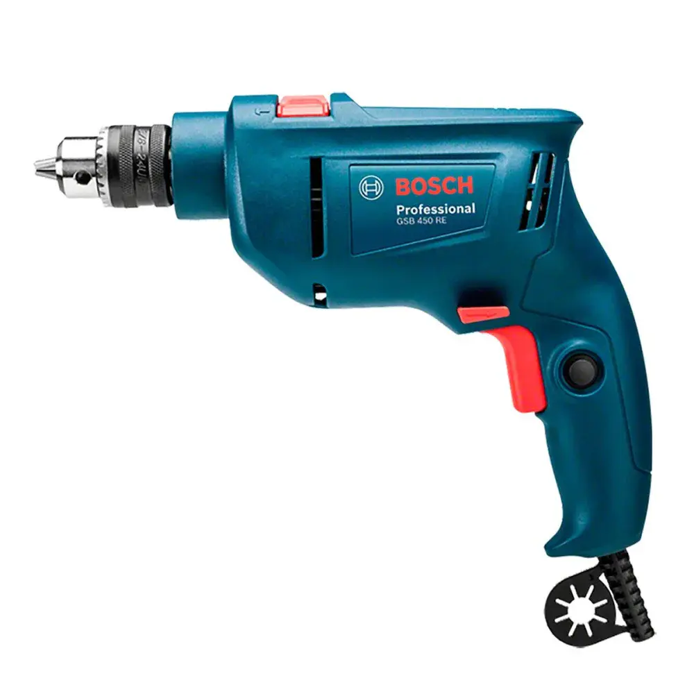 Furadeira de impacto GSB450RE 3/8 450W Bosch — fotografia 3