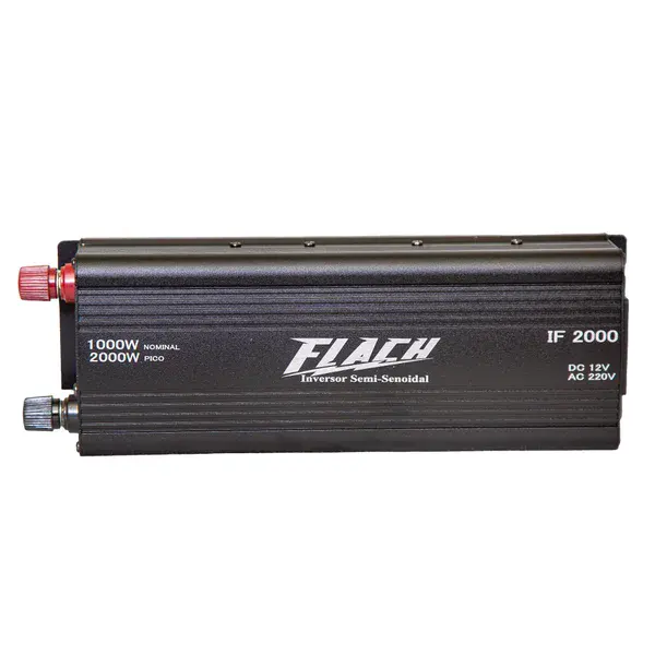 Inversor de tensão IF2000-1 semi senoidal 12V/220V - Flach — fotografia de referência