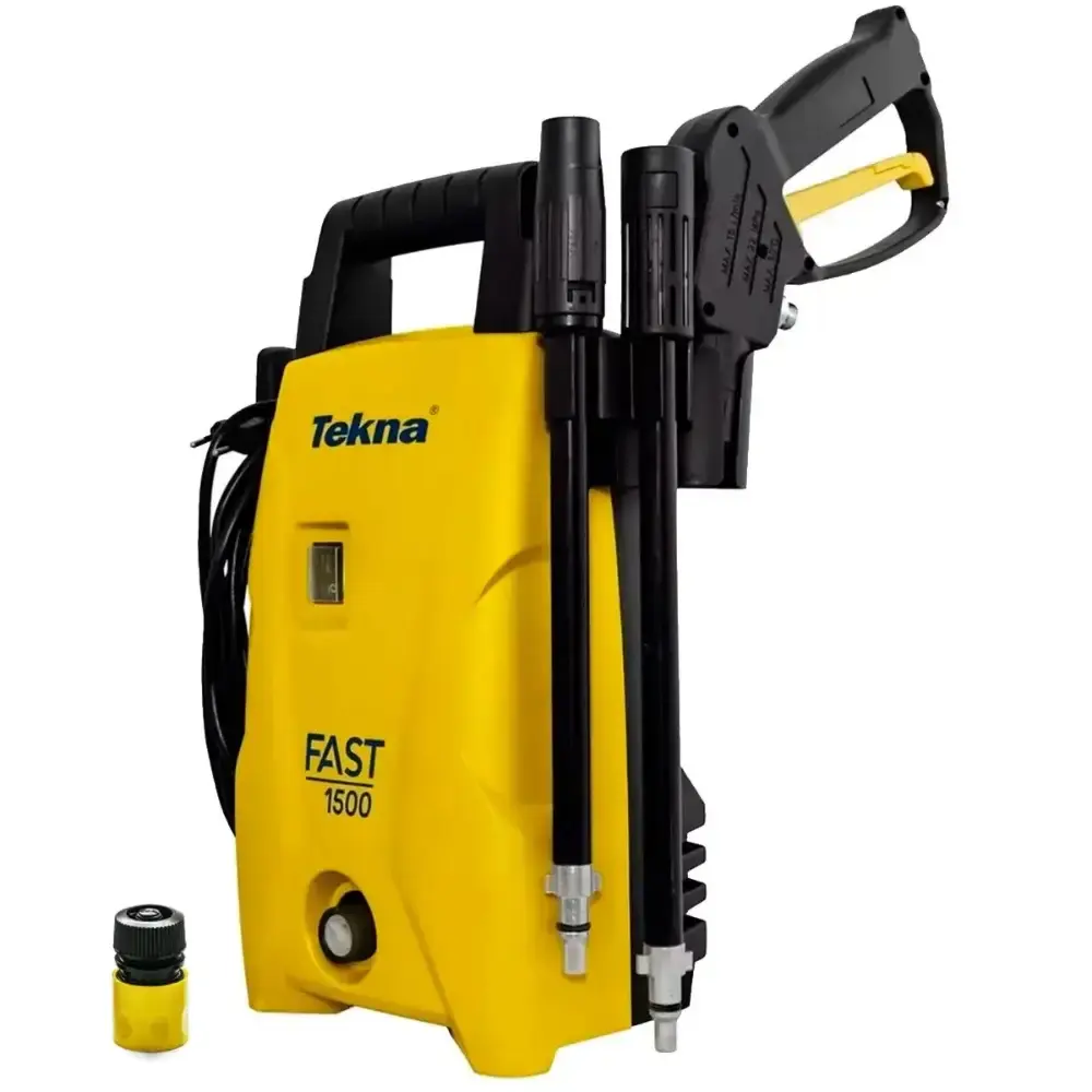 Lavadora de alta pressão 1.4 kw com alça fast 1500 HLX1001VN TEKNA-220V — fotografia de referência