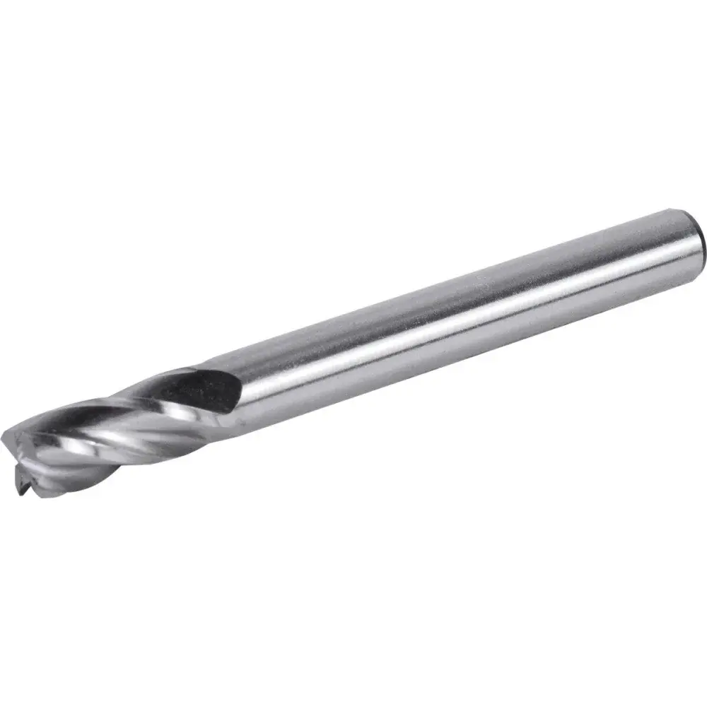 Fresa de topo reto aço rápido 6MM haste 6MM Worker — fotografia 3