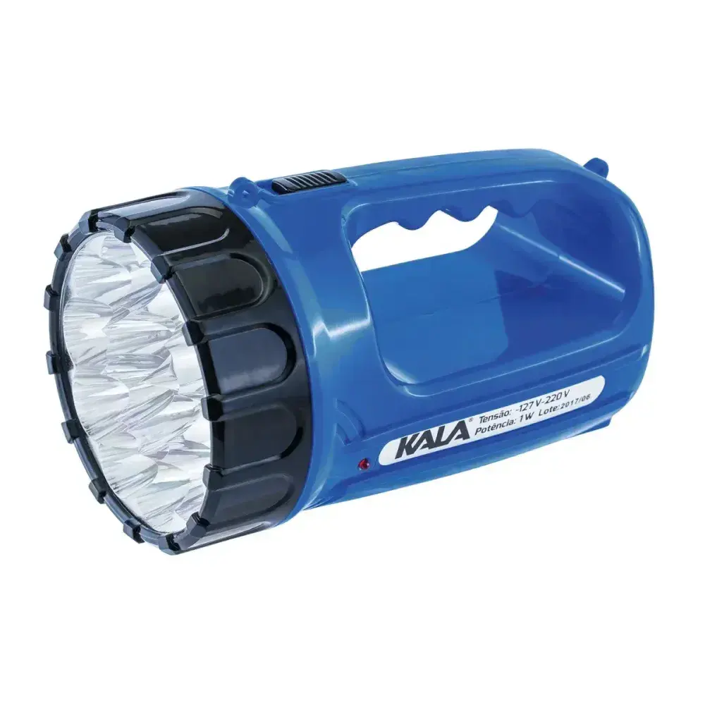 Lanterna recarregável 15 leds bivolt Kala — fotografia 6