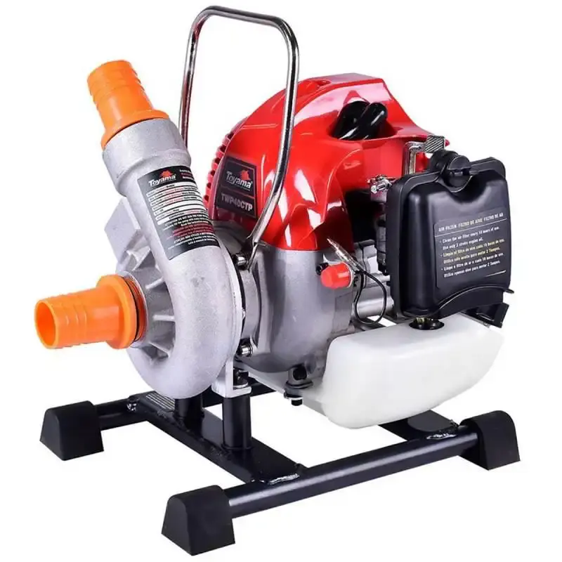 Bomba d´àgua centrífuga à gasolina 1.1/2 POL 2.4 HP 2 tempos TWP40CTP Toyama — fotografia de referência