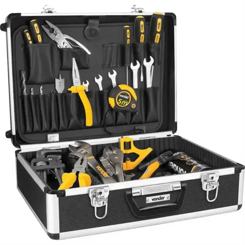 Maleta para ferramentas profissional preta MFV 931 Vonder — fotografia 3