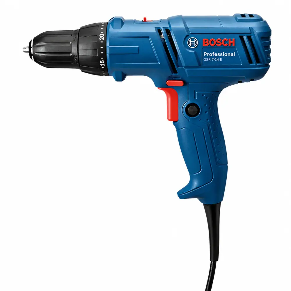 Parafusadeira e furadeira Bosch gsr 7-14E 400W com bolsa Bosch — fotografia 4
