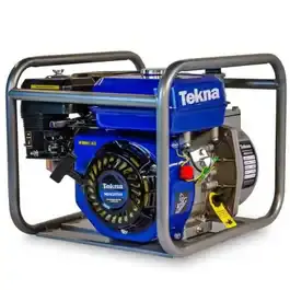 Motobomba à Gasolina 2 x 2 Motor 4 Tempos 5,5HP Auto Escorvante MBAE20TK4 TEKNA — fotografia 2