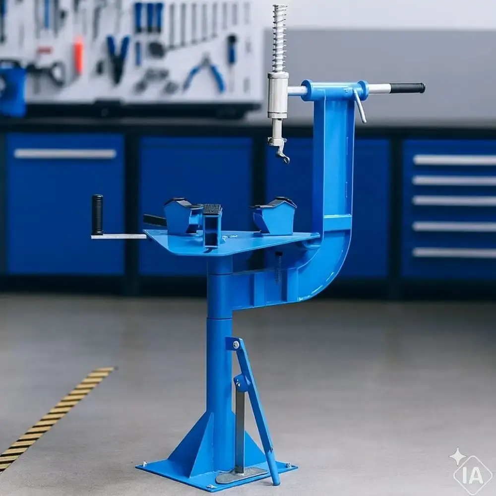 Máquina desmontadora e montadora de pneus 10 POL a 20 POL manual Bremen — fotografia 5