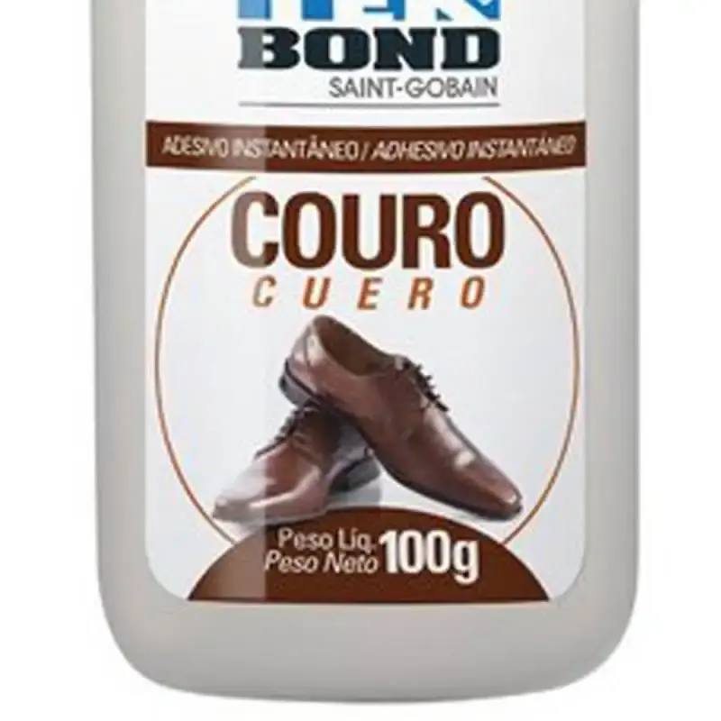 Cola adesiva instantânea tek couro 100 GR Tekbond — fotografia 3