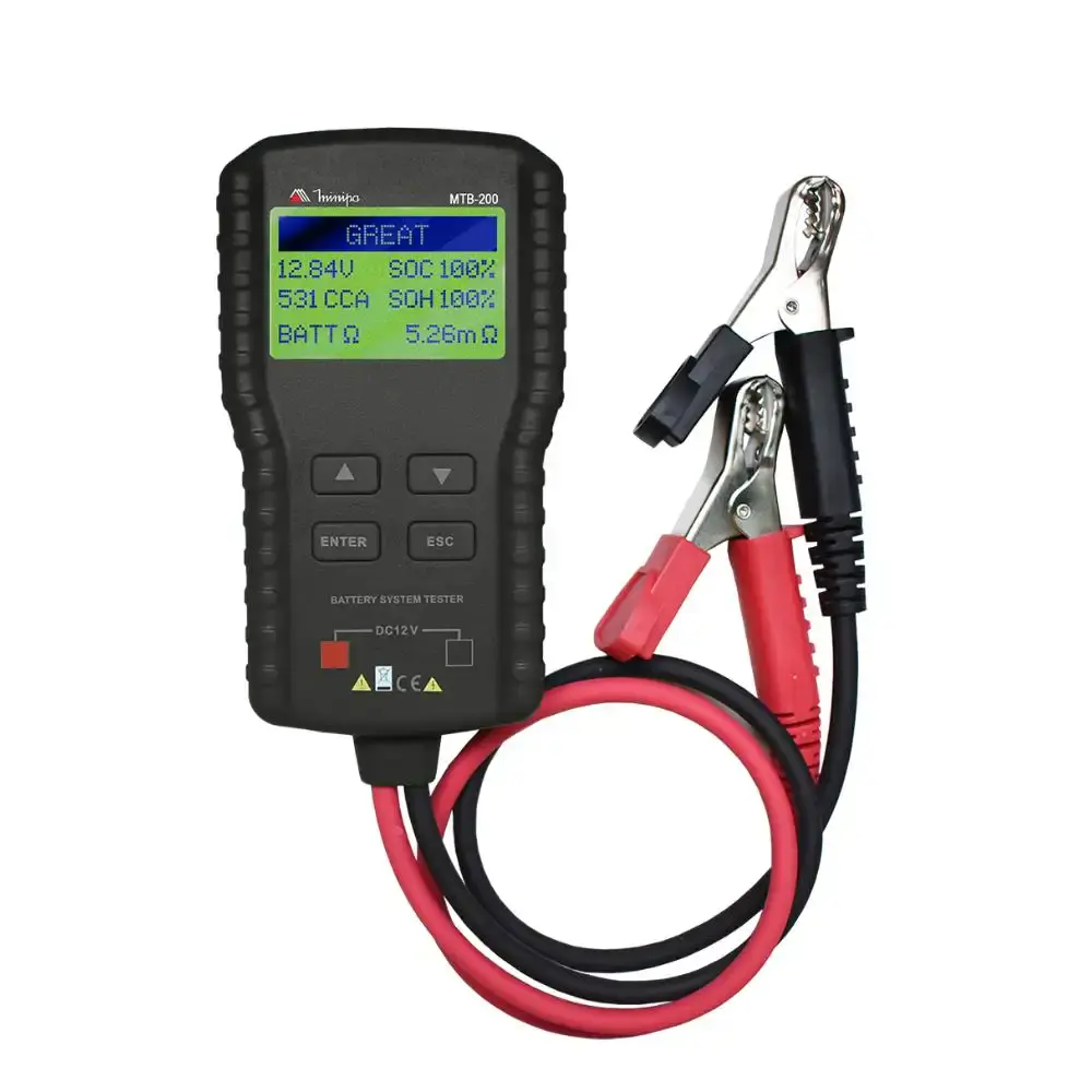 Testador de baterias 12/24V MTB-200 Minipa — fotografia de referência