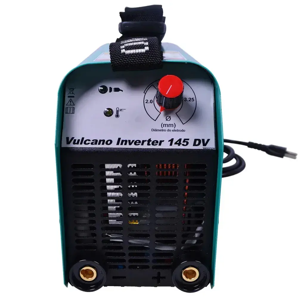 Fonte de solda vulcano inverter 145 dv 145A bivolt Balmer — fotografia 9