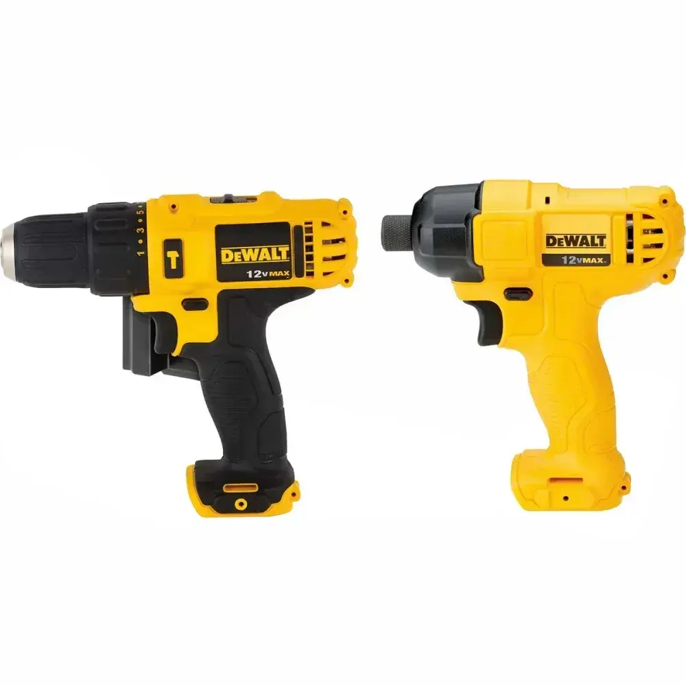 Parafusadeira furadeira e chave impacto 1/4 12V Dewalt — fotografia 5