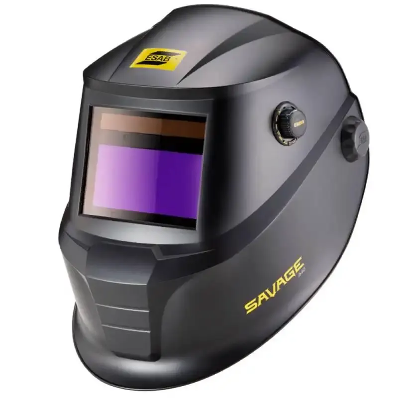 Máscara para solda automática regulagem 9 à 13 A40 savage preta 742088 Esab — fotografia de referência