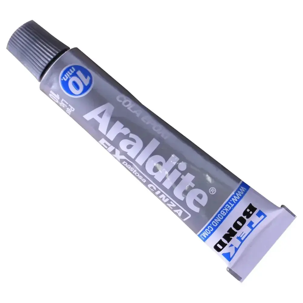 Adesivo Araldite fix cinza 20G tekbond — fotografia 9
