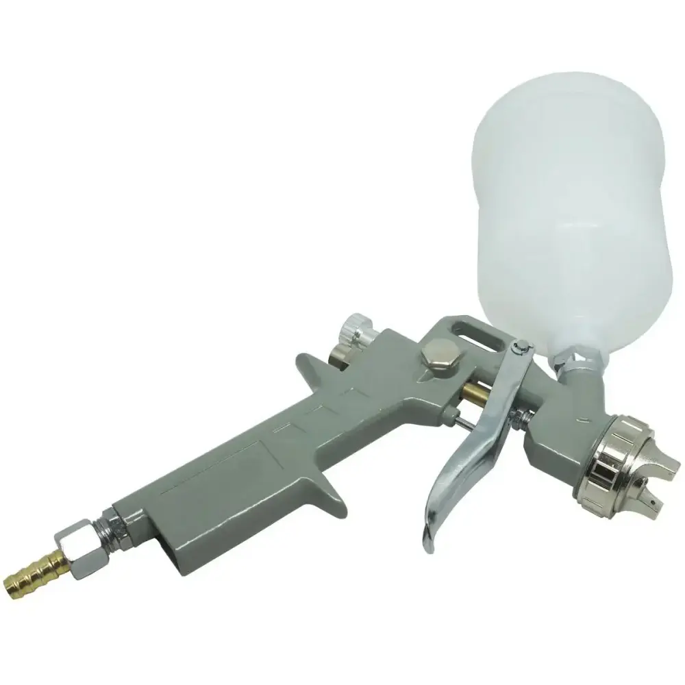 Pistola de pintura gravidade bico 1,5 MM 600ML EVPPG600-1B Evald — fotografia 5