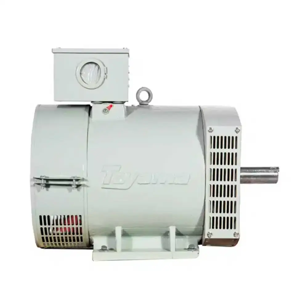 Alternador 8 KVA trifásico 127/220V TA8.0CT2 4 polos 271-001 Toyama — fotografia 2