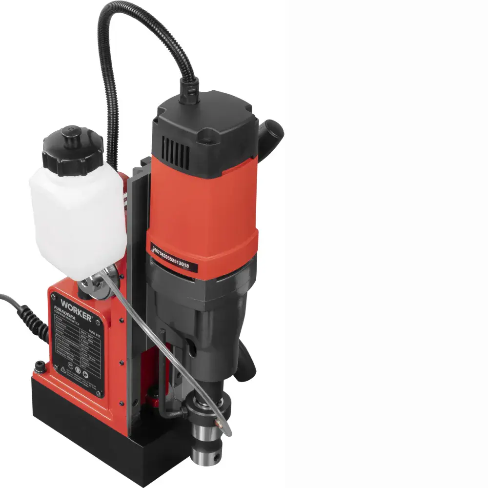 Furadeira base magnética 1700W 220V Worker — fotografia 10