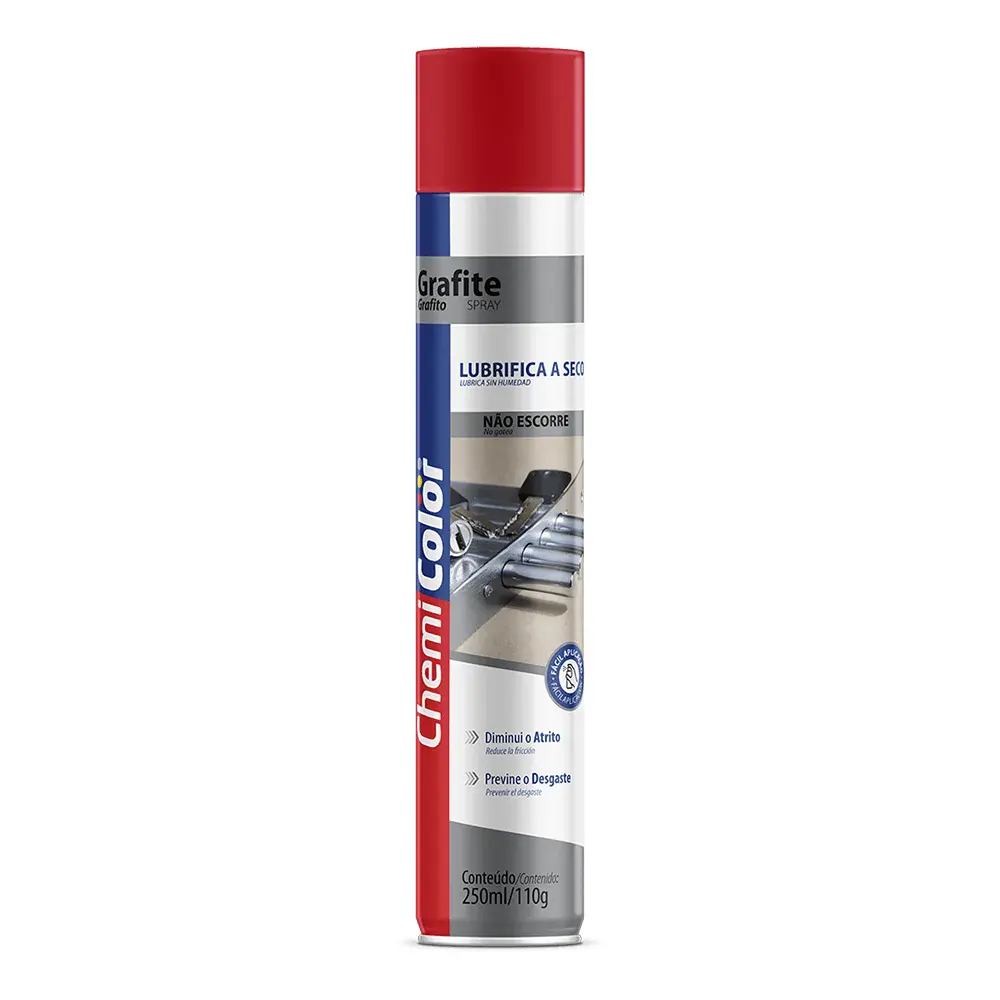 Grafite spray modelo com 250ML / 110G da Chemicolor — fotografia de referência