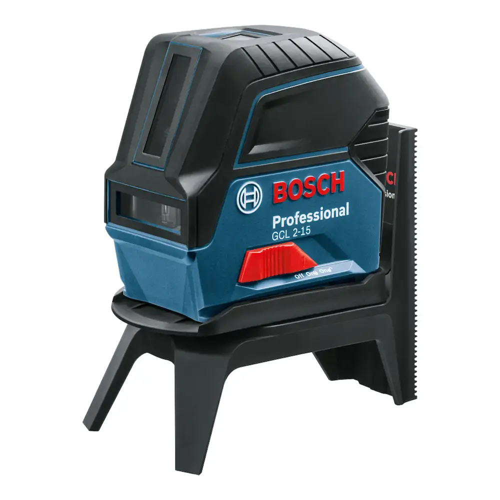 Nível a laser 15 metros com prumo e suporte GCL 2-15 Bosch — fotografia 6