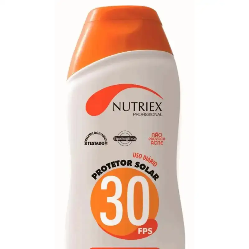 Protetor solar FPS 30 120ML bisnaga Nutriex — fotografia 2