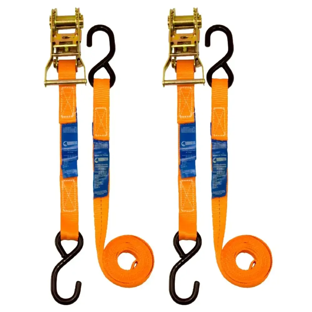Kit 2 cinta com catraca para prender carga 800KG 3 metros Robustec