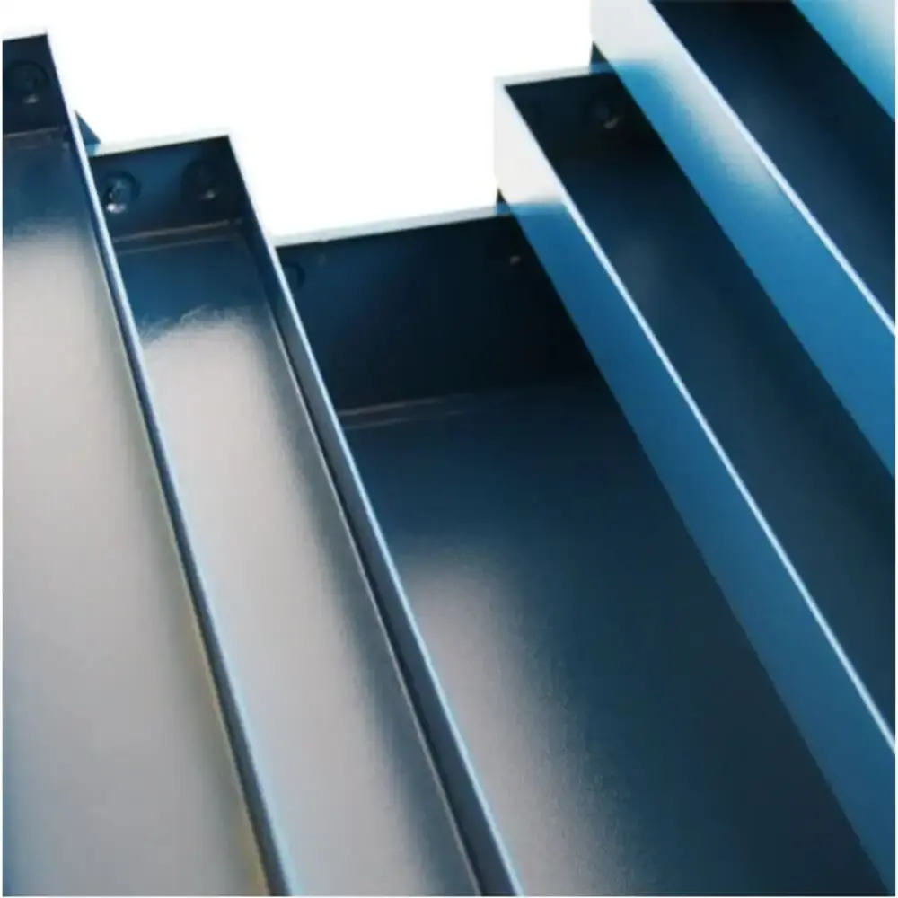 Caixa para ferramentas sanfonada com 7 gavetas 50 CM azul Fercar — fotografia 3