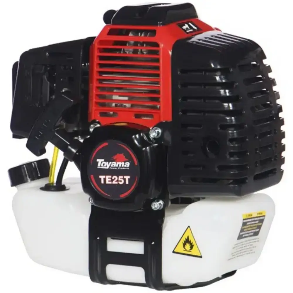 Motor a gasolina 2T 2,5HP partida manual TE25T Toyama — fotografia 3