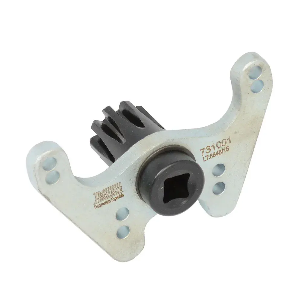 Ferramenta para girar o volante dos motores da Raven