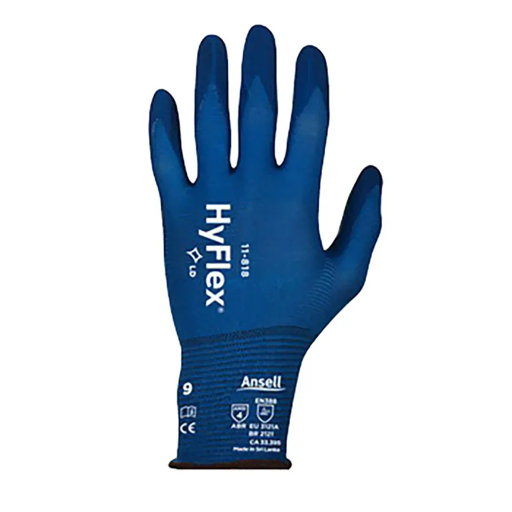 Luva multiuso hyflex azul 11-818 t 08 Ansell
