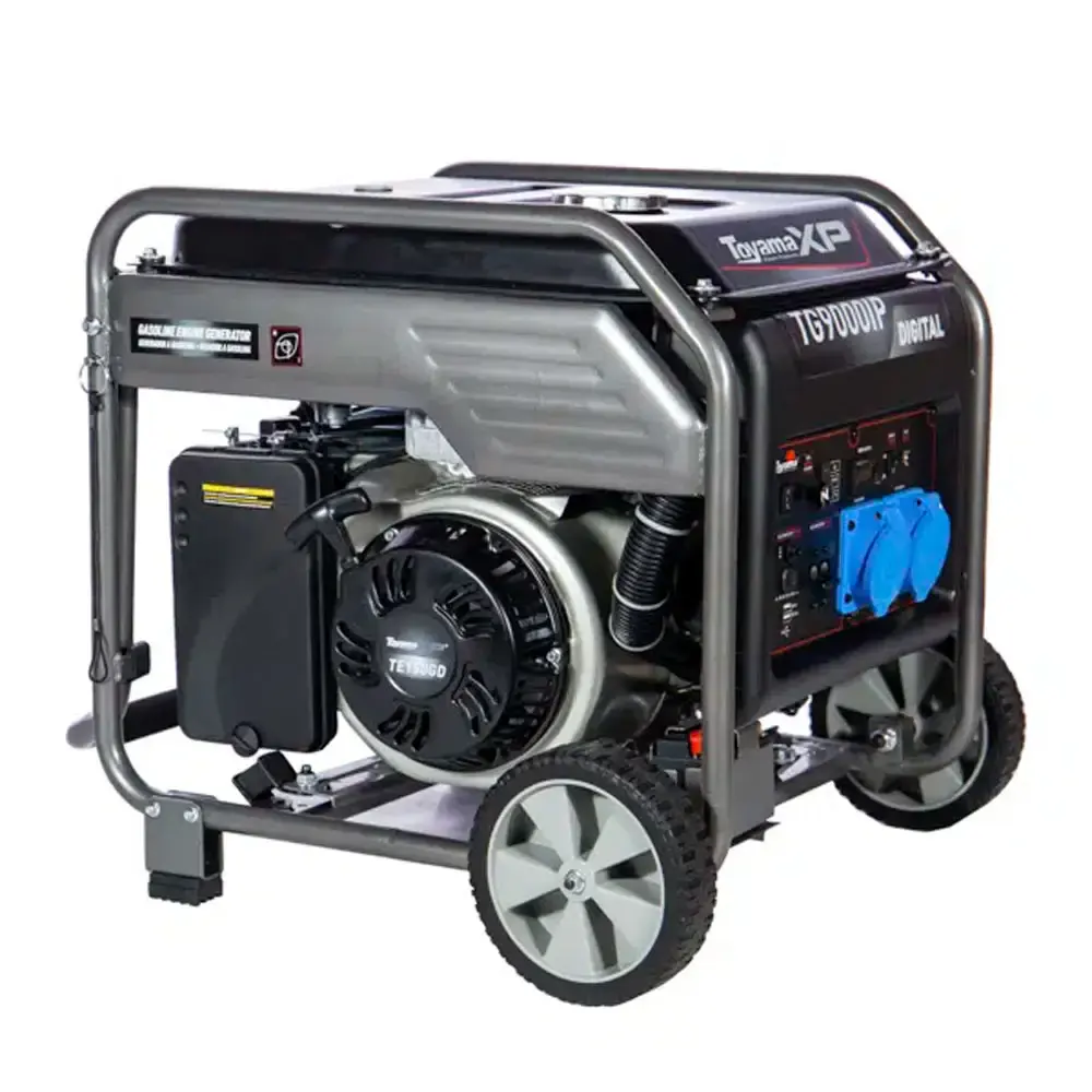 Gerador Gasolina 9 kva Digital Tg9000i Partida Elétrica e Manual 220v 201-019 TOYAMA — fotografia 2