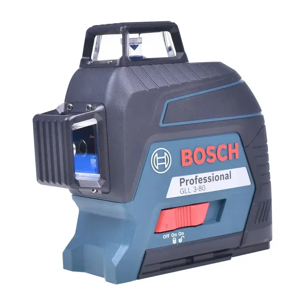 Nível a laser linhas cruzadas 30 metros GLL3-80 da Bosch — fotografia 7