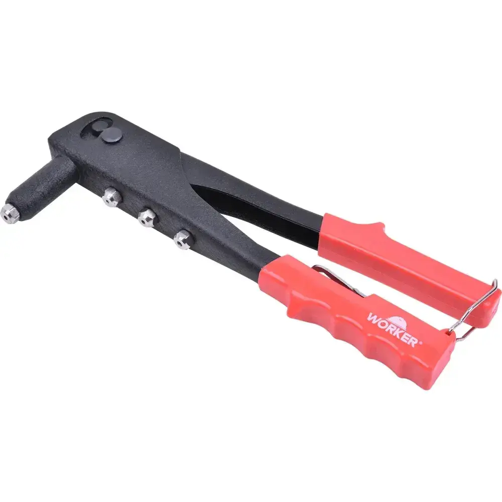 Alicate rebitador manual com 4 bicos 10 Worker — fotografia 7