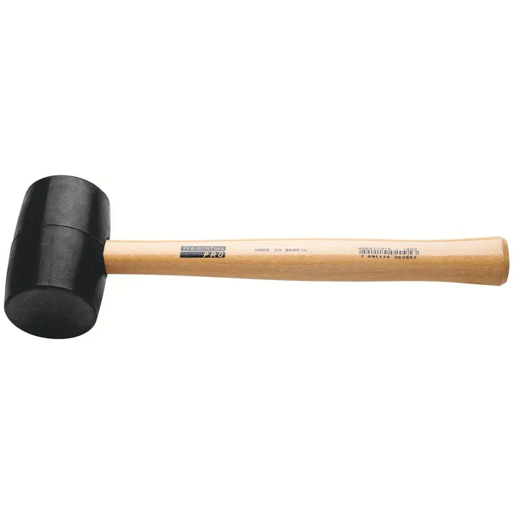 Martelo borracha americano preta 225G Tramontina — fotografia de referência