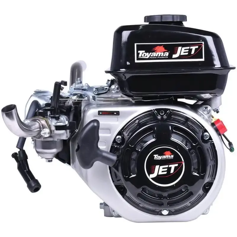 Motor gasolina 6.5 HP 4 tempos 196CC rabeta TE65JET-XP 004-040 Toyama — fotografia 4