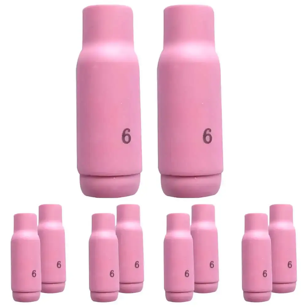 Bocal cerâmico n° 6 tocha TIG 10 unidades TE432 Oximig