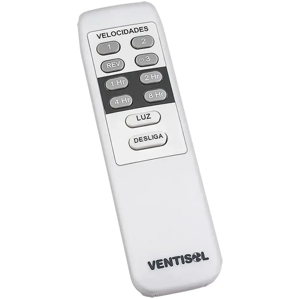 Ventilador luminária Ventisol led 24W 220V 3P branco — fotografia 7