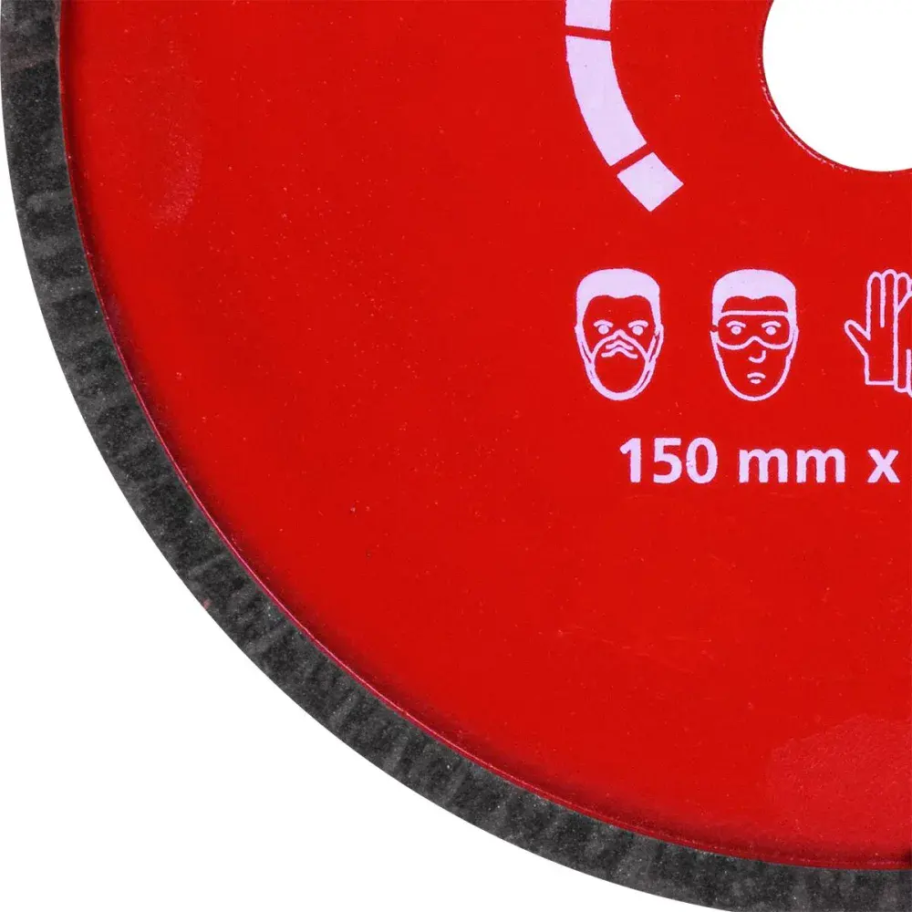Rebolo diamantado para afiação de serras 150X20MM Worker — fotografia 5