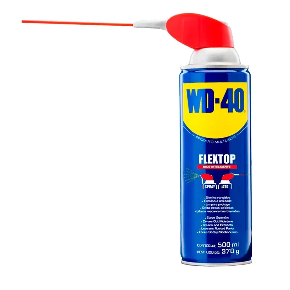 Lubrificante flextop com bico articulável 500ML Wd-40 — fotografia 7