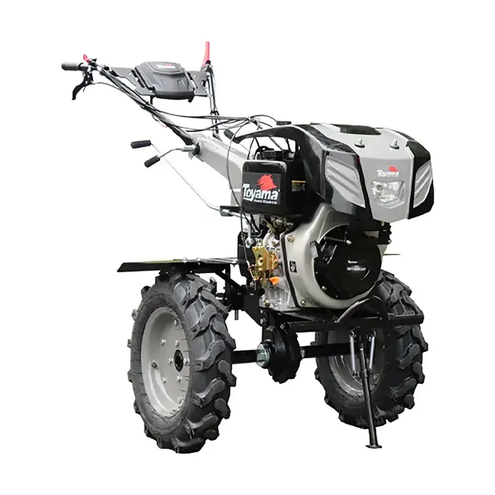 Motocultivador a diesel 4T 5,5L 418CC 11HP Toyama — fotografia 6