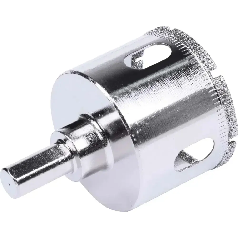 Serra copo diamantada para porcelanato triangular 45MM Worker — fotografia 9