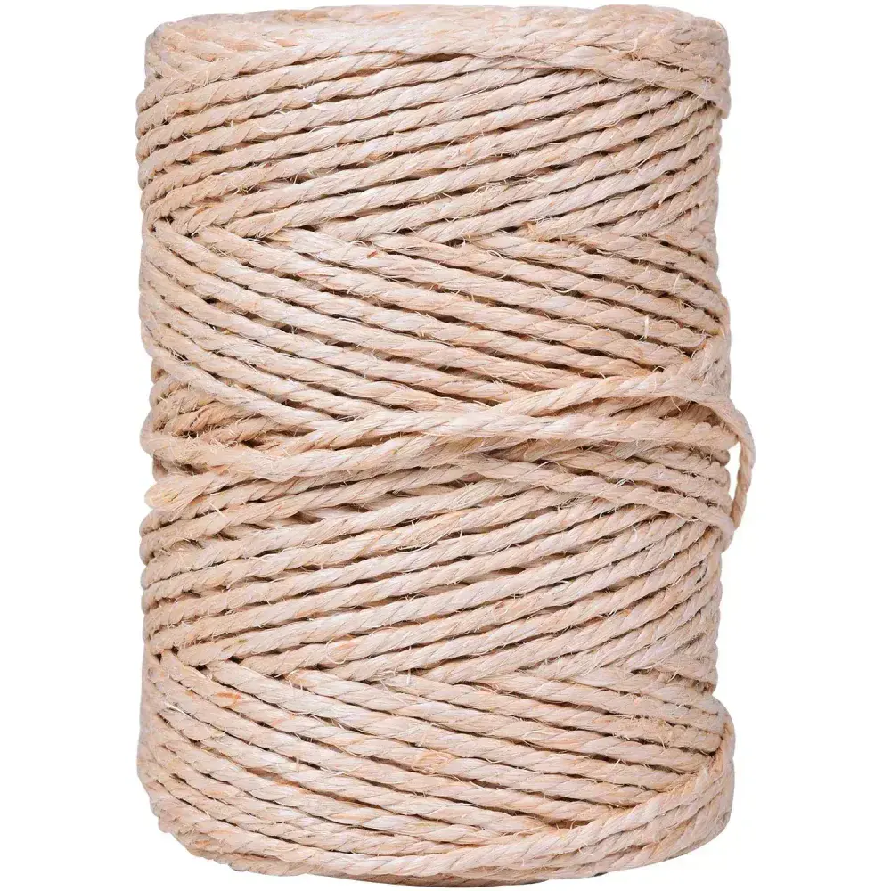 Fio sisal natural F500 160M 1KG Collins — fotografia 7