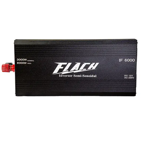 Inversor de tensão IF6000-1 semi senoidal 12V/220V - Flach — fotografia de referência