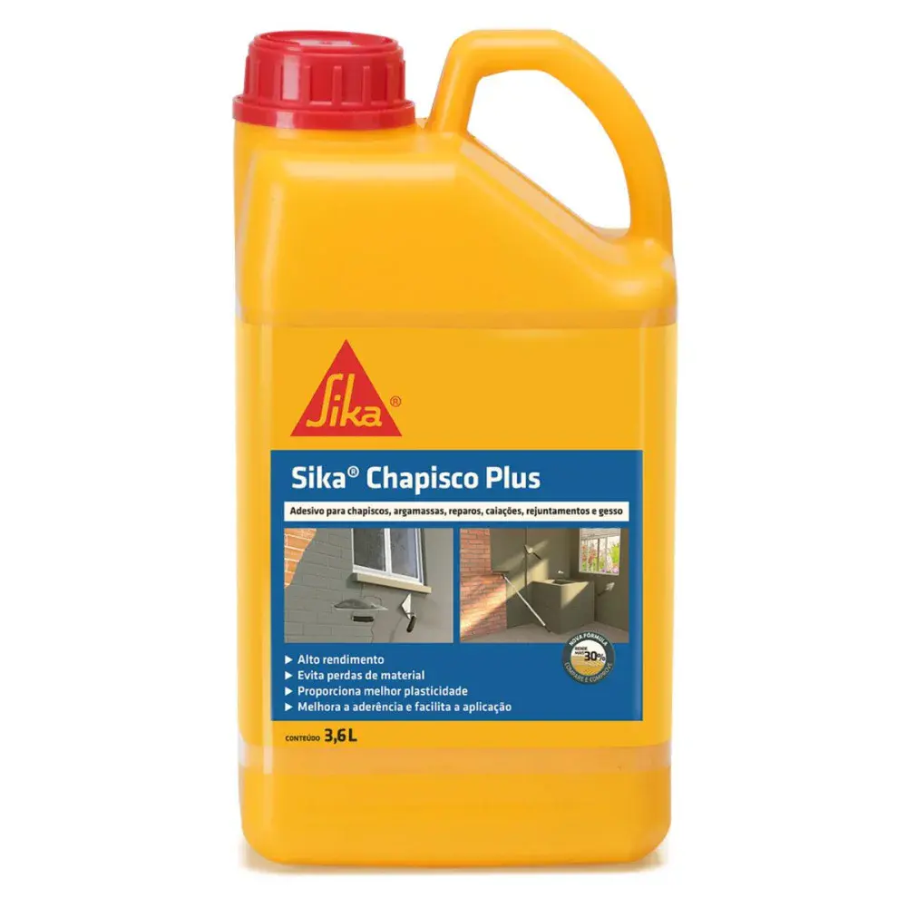 Sika chapisco plus adesivo sintético 3,6L Sika — fotografia de referência