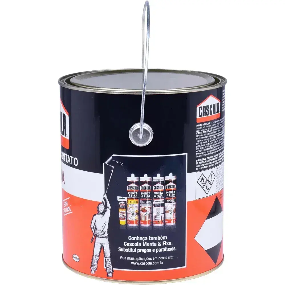 Cascola extra sem toluol 2,8 kg Henkel — fotografia 6
