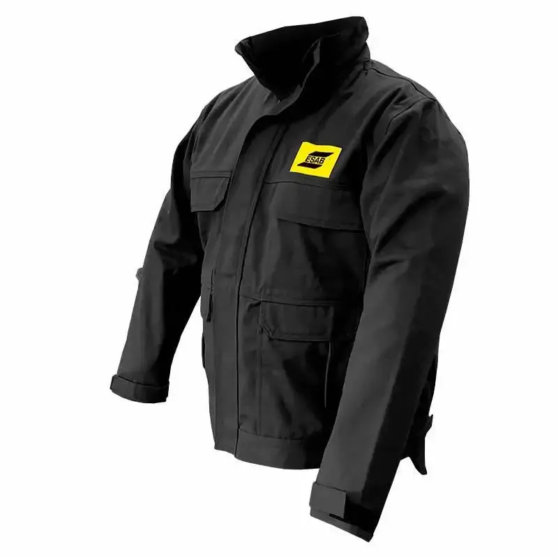 Jaqueta para soldador XG preta 744333 Esab — fotografia de referência