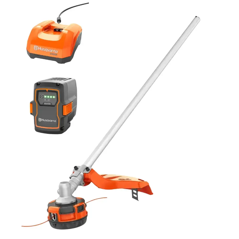 Implemento roçadeira TA320 com bateria 10A e carregador Husqvarna