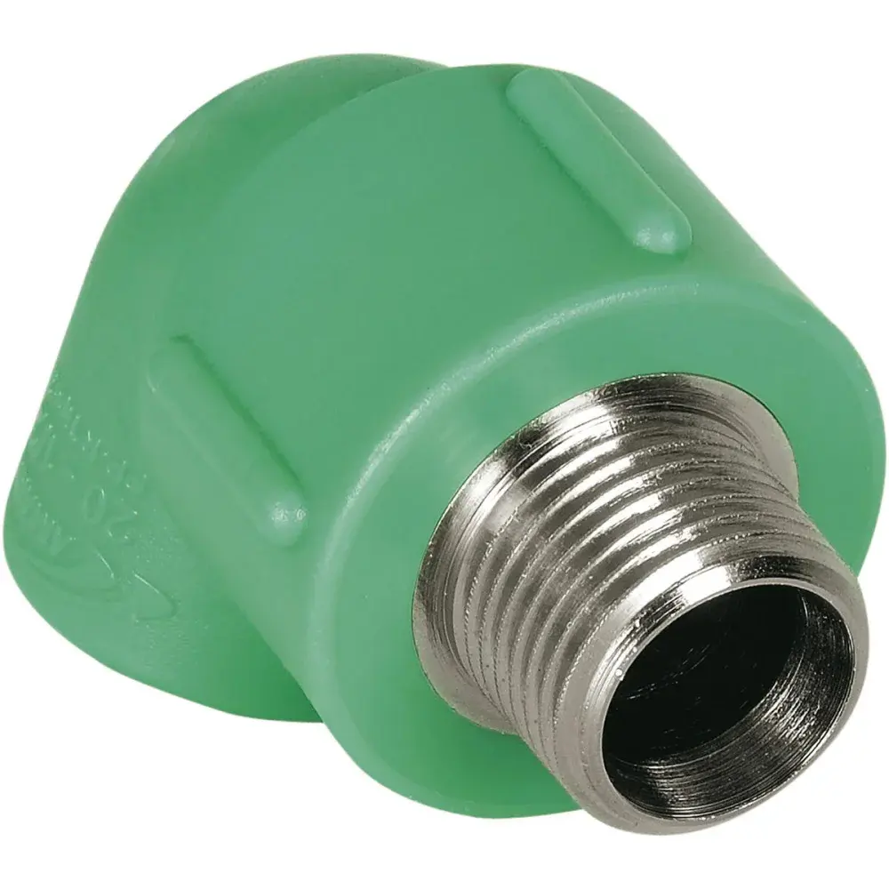 Joelho 90° ppr Amanco transição m DN32X3/4 — fotografia de referência